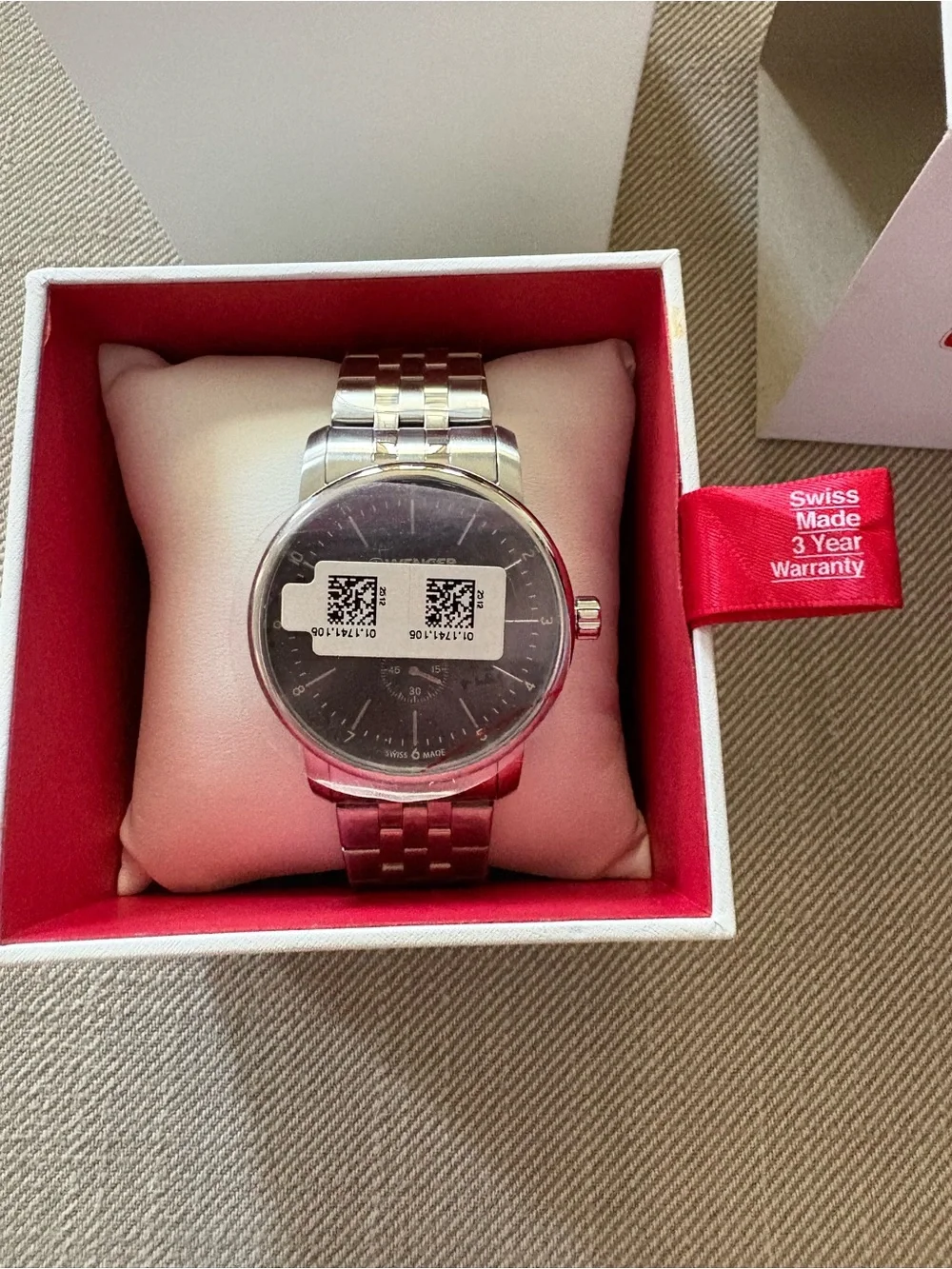 Wenger Urban Classic Swiss-made men's watch NEW IN BOX